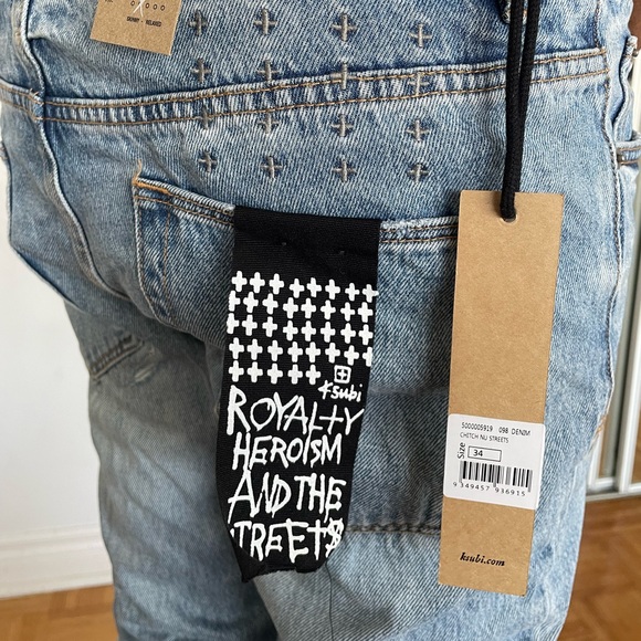 Ksubi Chitch ++   |    Mid-long rise slim tapped leg full length jeans - Picture 6 of 6